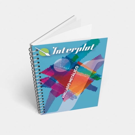 Anillado doble cero mockup