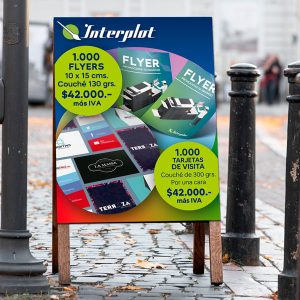 Paloma publicitaria tipo A