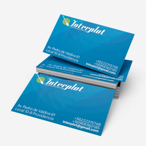 Tarjeta de visita 1 cara Mockup