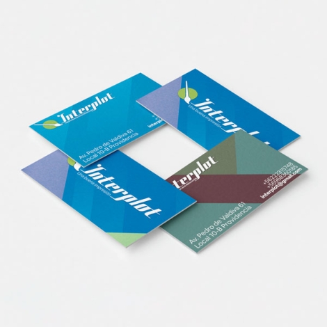 Tarjetas de visita 2 caras Mockup